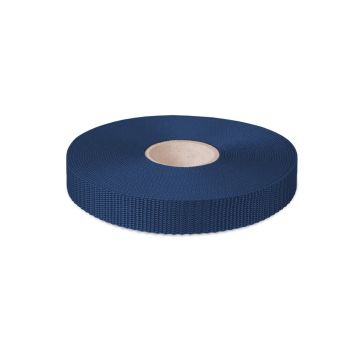 Polypropylene Webbing 20mm Soft Weave - Navy (50m)