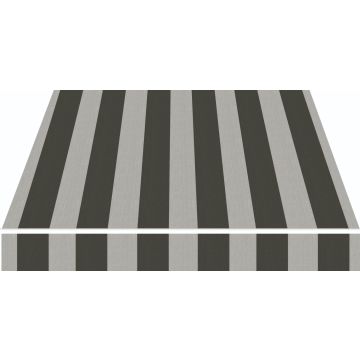 Marron-Beige - Acrylic Canvas - Classic Striped