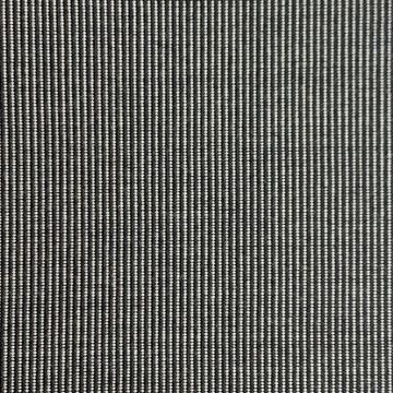Sauleda Acrylic Black Tweed  PU Coated 150cm