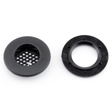 Breather Eyelet - Plastic -Black 27mm
