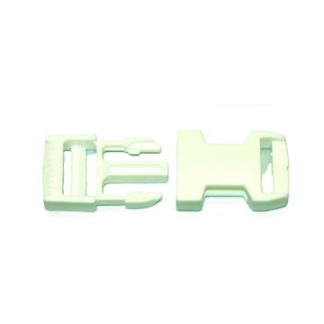 Side Release Buckle 25mm - White
