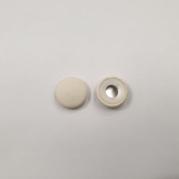 Vinyl Headlining Button - Off White (Fits Snap Stud)