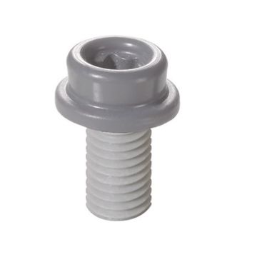 CAF-COMPO Screw-Stud M6-Thread Grey 10 10mm
