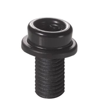 CAF-COMPO Screw-Stud M6-Thread Black 10 10mm