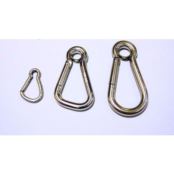 Carbine Hook with Eyelet 50mm