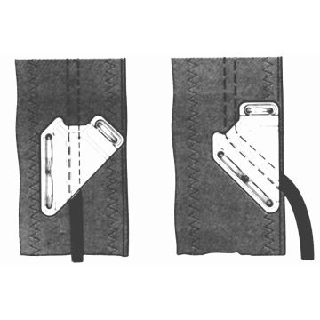 CL233 Sail Line Cleat (Complete)