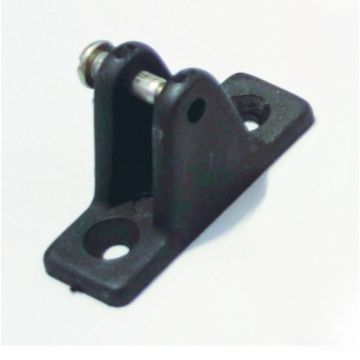 Nylon Large Deck Hinge - Black