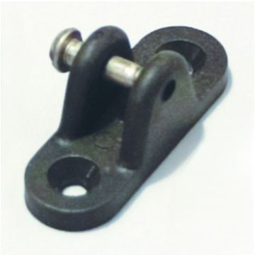 Nylon Small Deck Hinge - Black