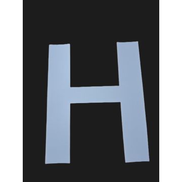 Dodger  Letter 9 - H
