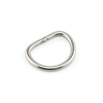 S/S D Ring 25mm x 3mm