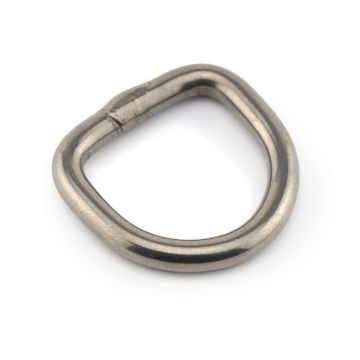 S/S D Ring 30mm x 6mm