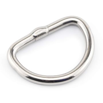 S/S D Ring 50mm x 6mm