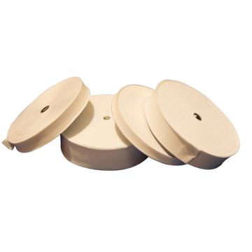 Batten Elastic 50mm - White (25m Roll)