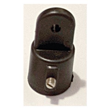 Nylon External End Plug for 7/8 Tube - Black