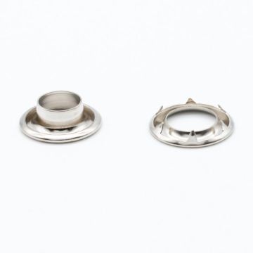 No 2 Nickel Plated Grommets Self Piercing - TA
