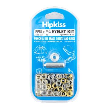Hipkiss Eyelet & Washer Kit Size 18