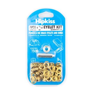 Hipkiss Eyelet & Washer Kit Size 20