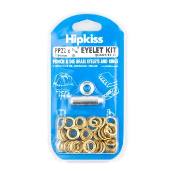 Hipkiss Eyelet & Washer Kit Size 22