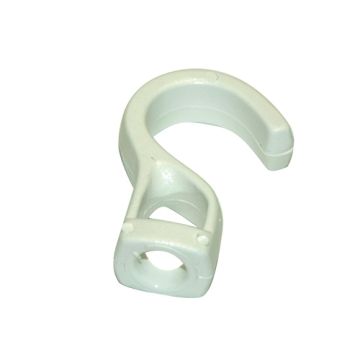 Shockcord Hook 5mm - 8mm - White