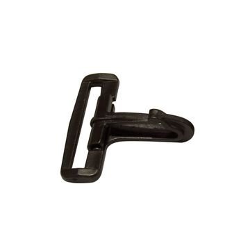 Snap Hook Plastic 50mm - Black