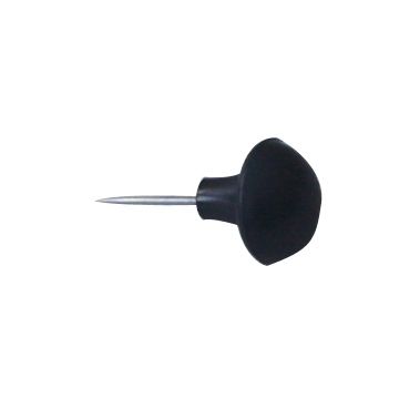 Push Pins - Black Plastic Head