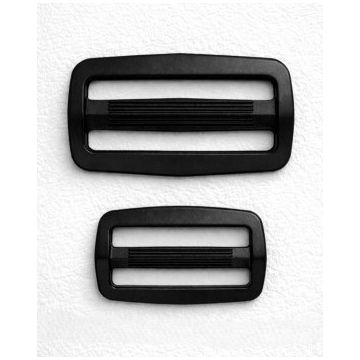 Plasko Tri Slide Adjustment Buckles - Black