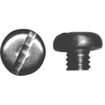 Screw Slotted Pan - 8 x 1.1/4