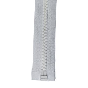 Open Ended Zip M/P - 12ft (366cm) - White