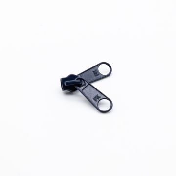 No 5 Double Metal Slider Coil - Navy