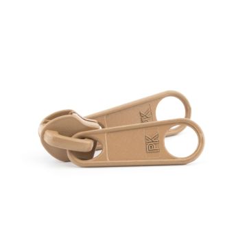 No 5 Double Metal (N/L) Slider - Beige