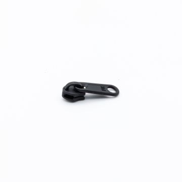 No 5 Single Plastic Slider M/P - Black