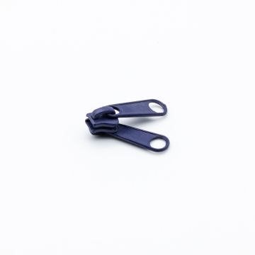 No 5 Double Metal Slider M/P - Navy