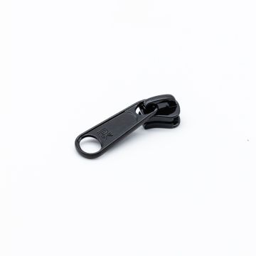 No 10 Single Metal Slider M/P - Black