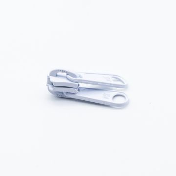 No 10 Double Metal Slider M/P - White