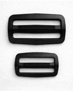Plasko Tri Slide Adjustment Buckles - Black